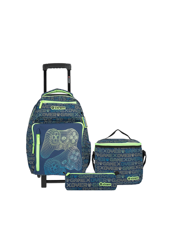 Morral Xtrem Con Ruedas New Run Pack Gamer 1