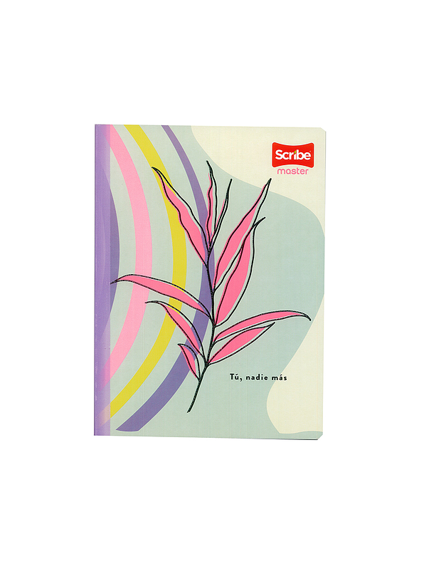 Cuaderno Cosido Femenino Master 100 Hojas Líneas  5