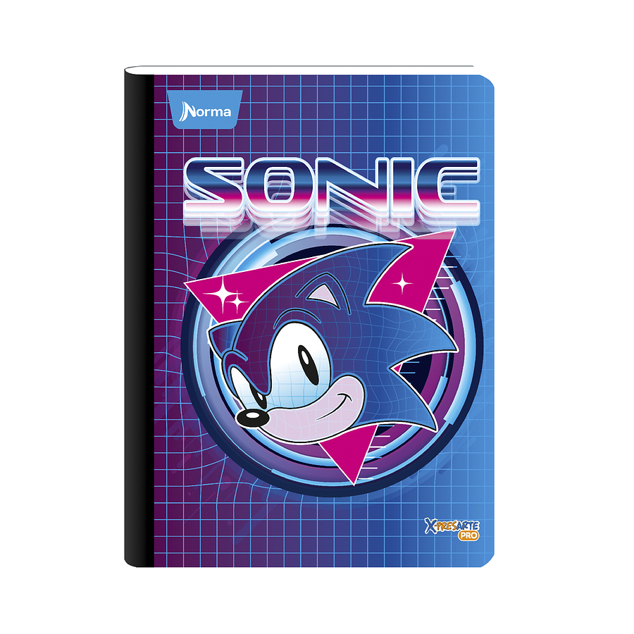 Cuaderno Cosido Norma X-Presarte Sonic 100 Hojas Lineas 3