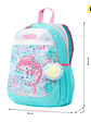 Morral Totto Para Niña Pink Ocean M Azul - Miniatura 4