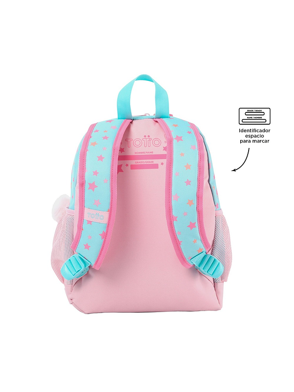 Morral Totto Para Niña Dancing Rabbit M Azul 6