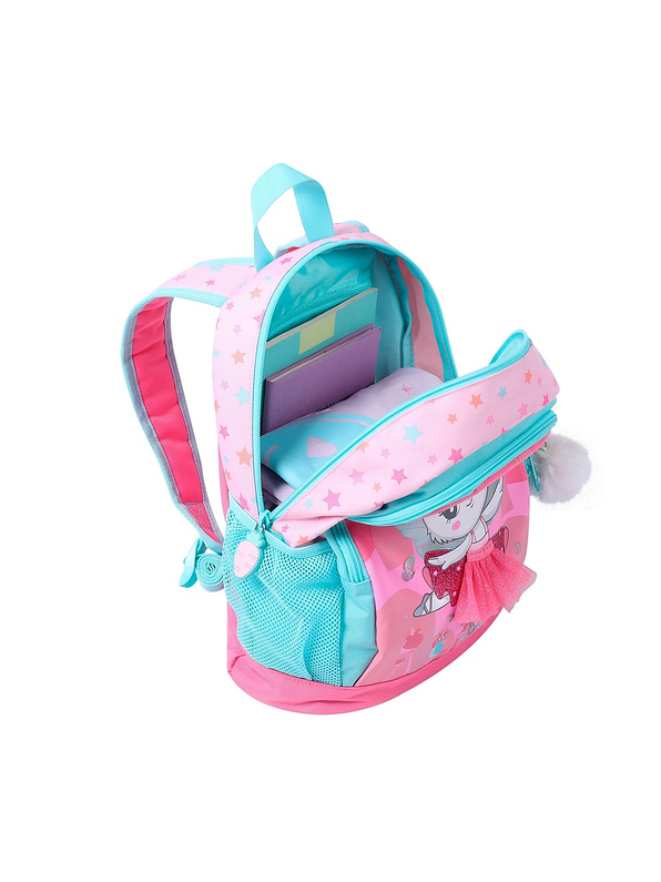 Morral Totto Para Niña Dancing Rabbit M Rosa 2