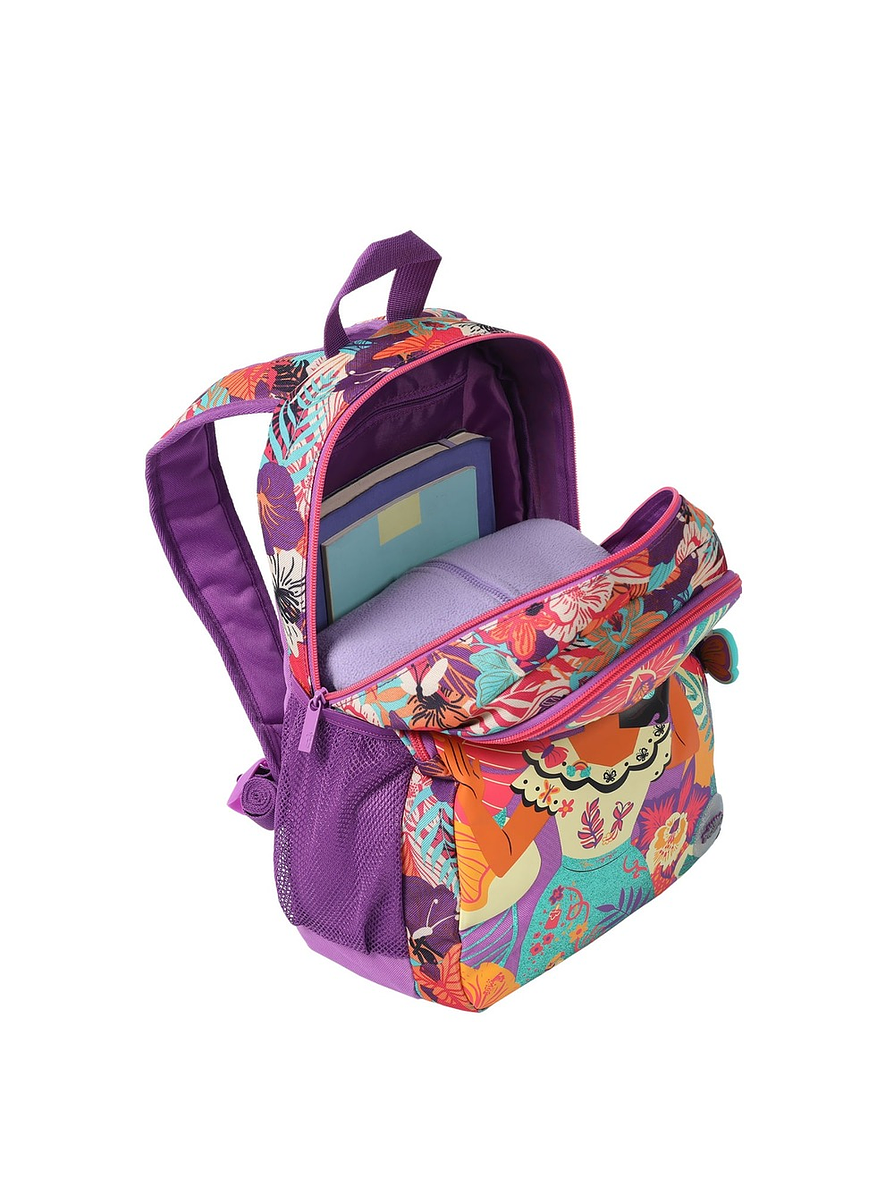 Morral Totto Para Niña Encanto Paradise M Morado 2