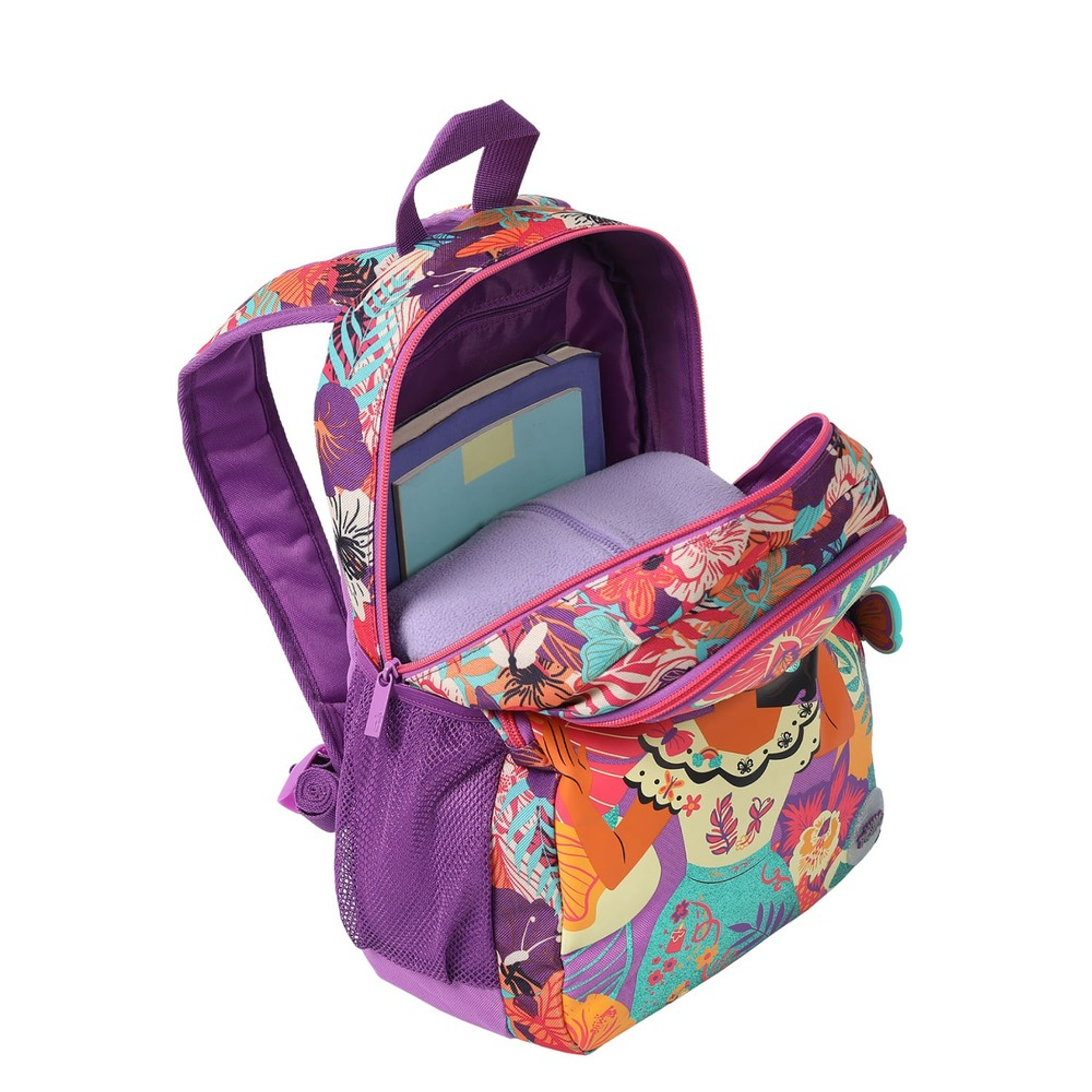 Morral Totto Para Niña Encanto Paradise M Morado 2