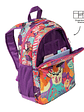 Morral Totto Para Niña Encanto Paradise M Morado - Miniatura 5