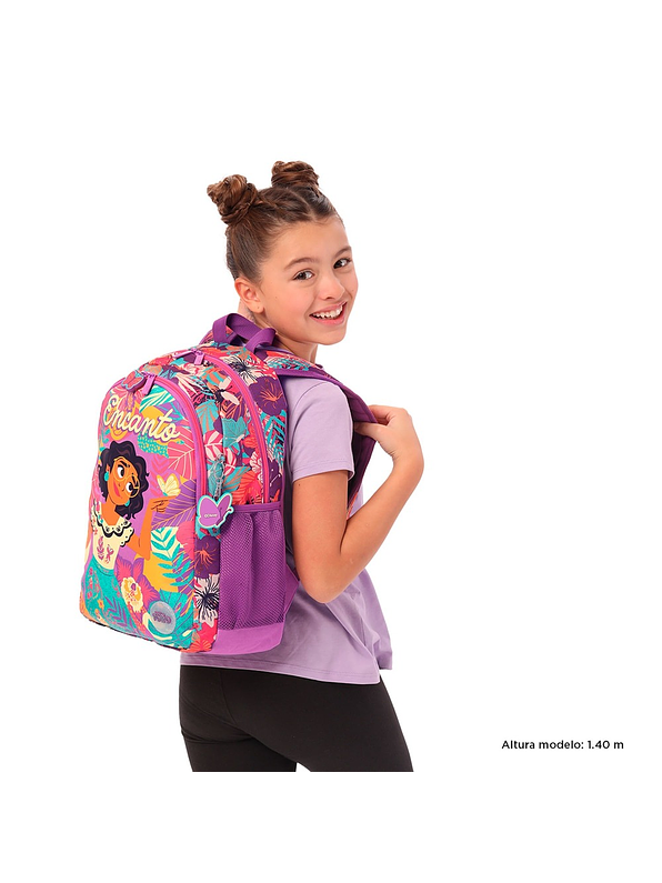 Morral Totto Para Niña Encanto Paradise M Morado 3