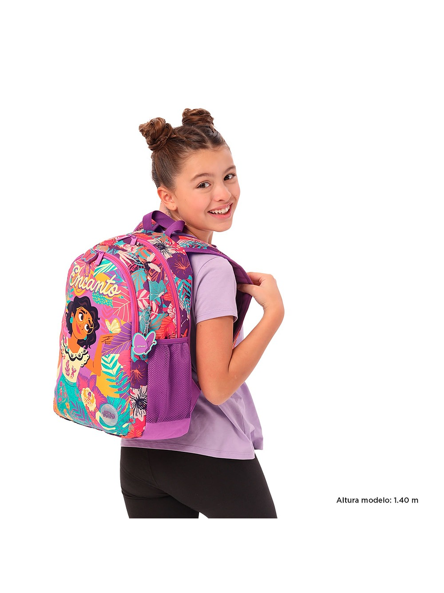 Morral Totto Para Niña Encanto Paradise M Morado 3