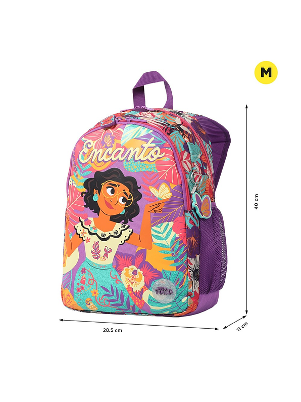 Morral Totto Para Niña Encanto Paradise M Morado 4