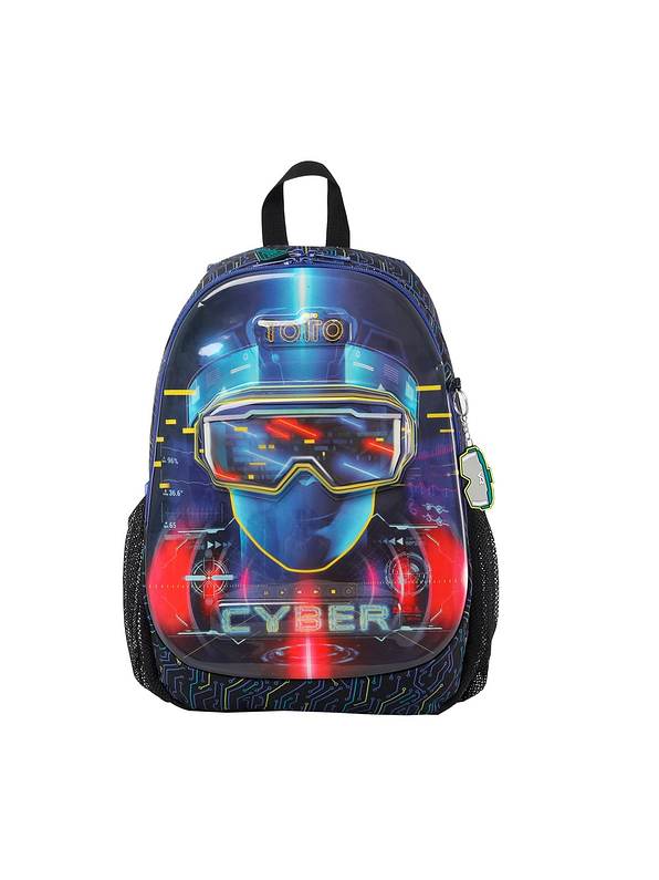 Morral Totto Para Niño Mettaverse L Negro 1