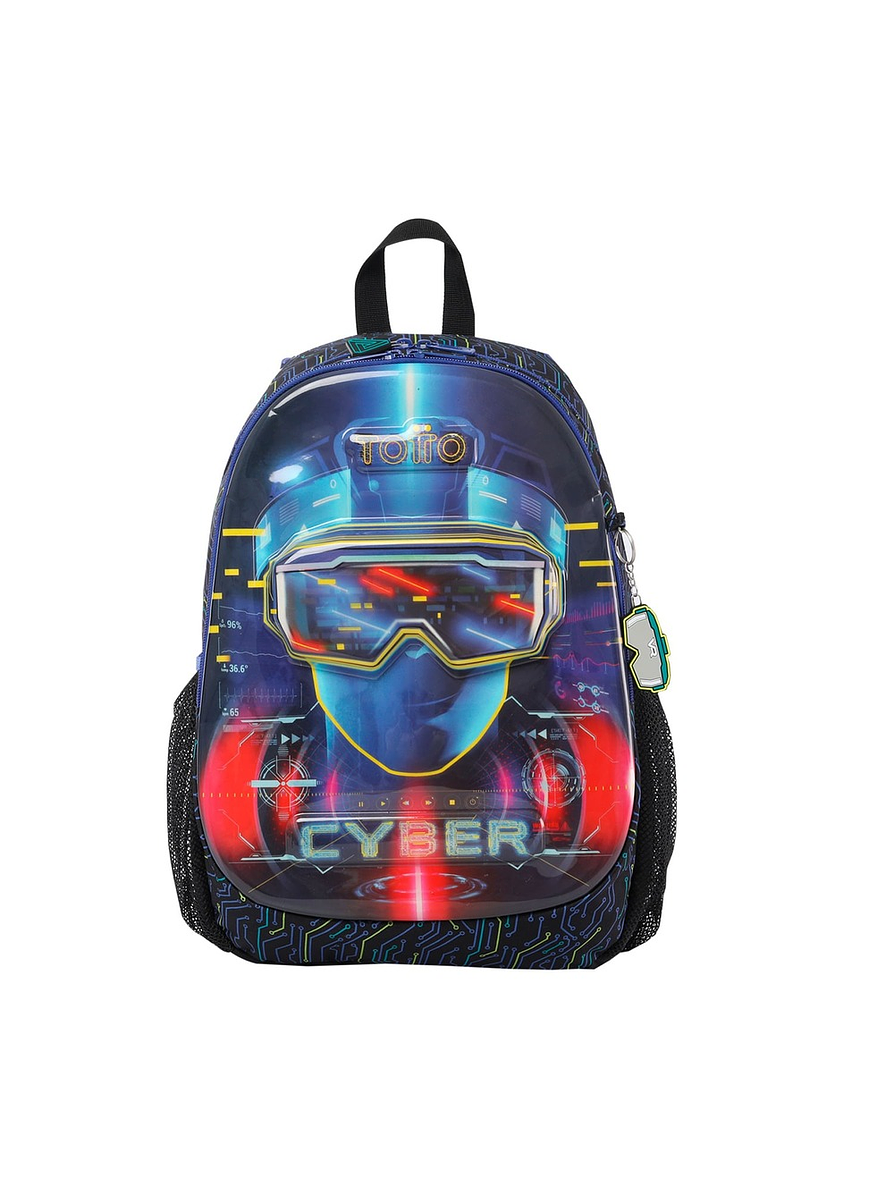 Morral Totto Para Niño Mettaverse L Negro 1