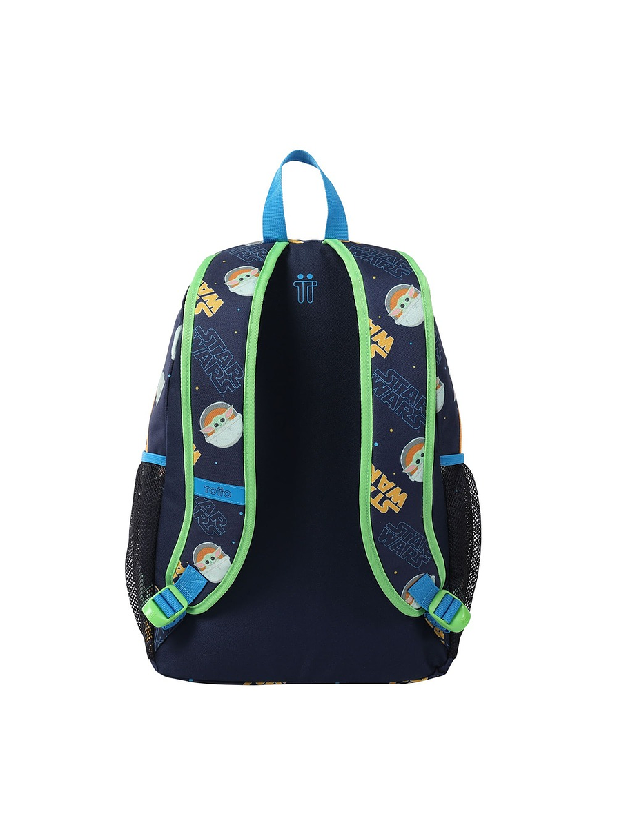 Morral Totto Para Niño Grogu L Azul 6