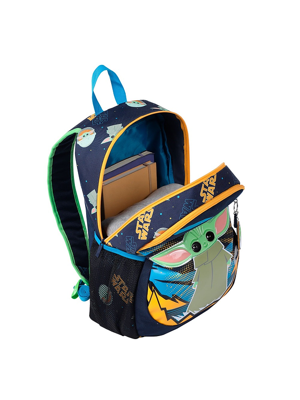 Morral Totto Para Niño Grogu L Azul 2