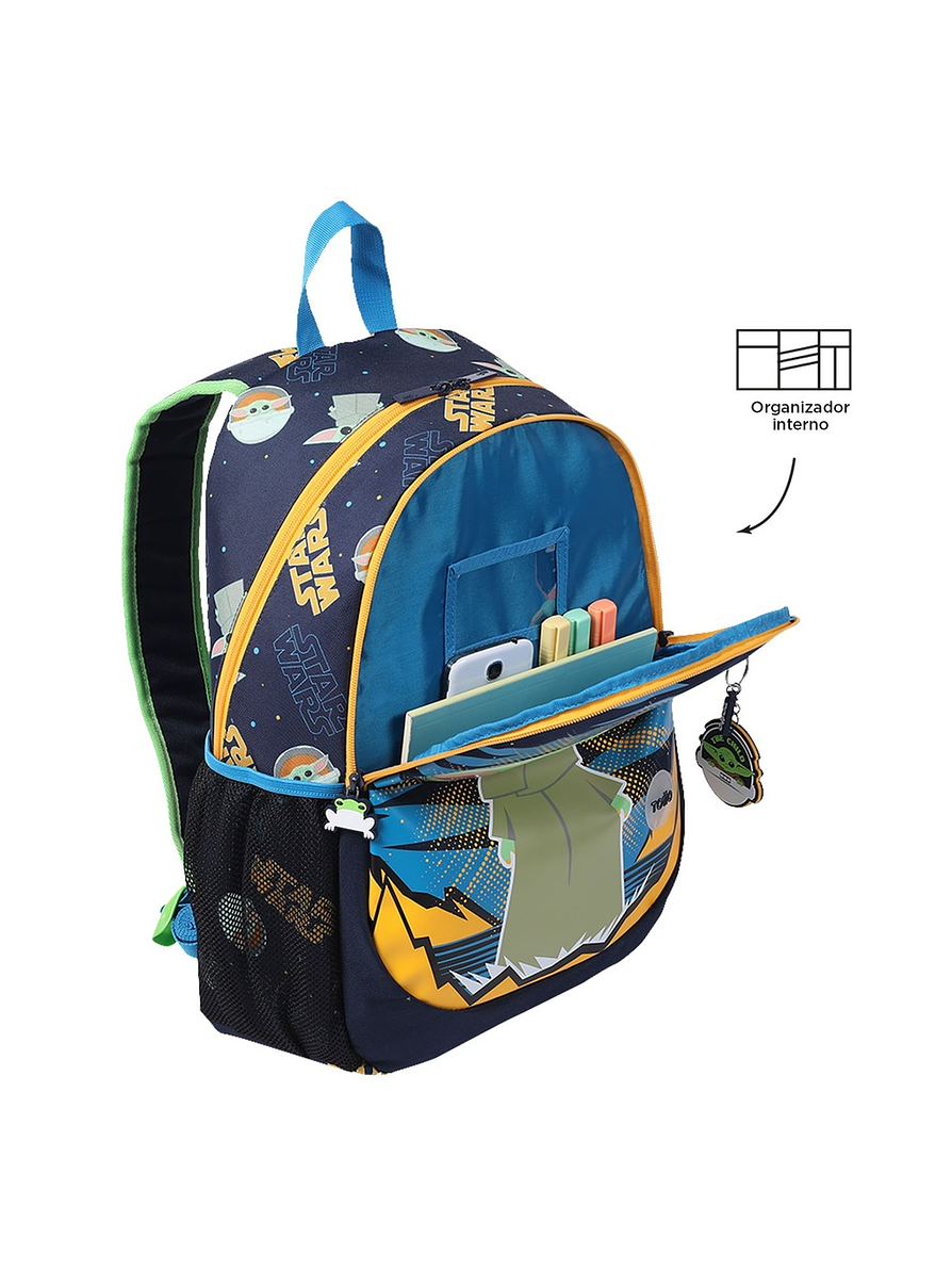 Morral Totto Para Niño Grogu L Azul 5
