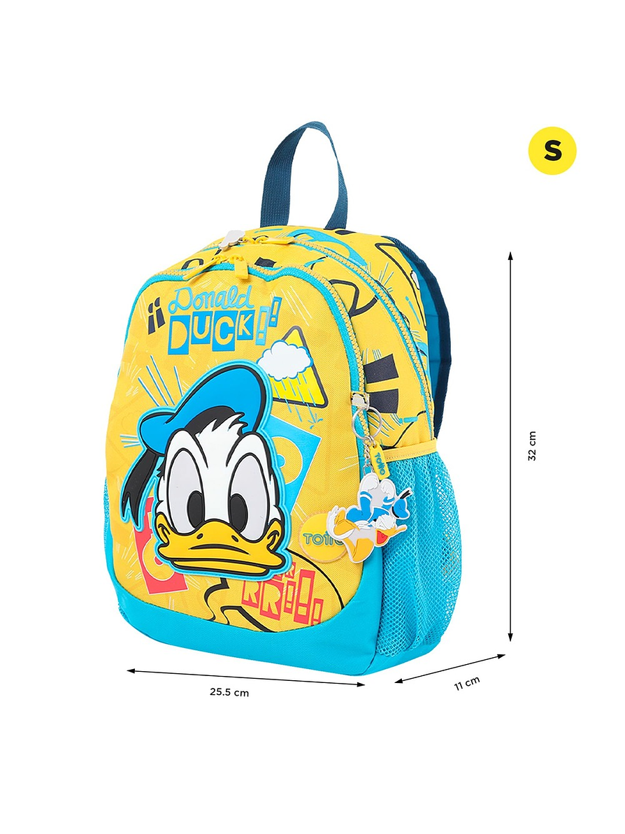 Morral Totto Para Niño Donald S Amarillo 4