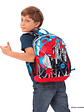 Morral Totto Para Niño Spiderman City M Blanco - Miniatura 3