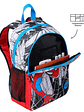 Morral Totto Para Niño Spiderman City M Blanco - Miniatura 5