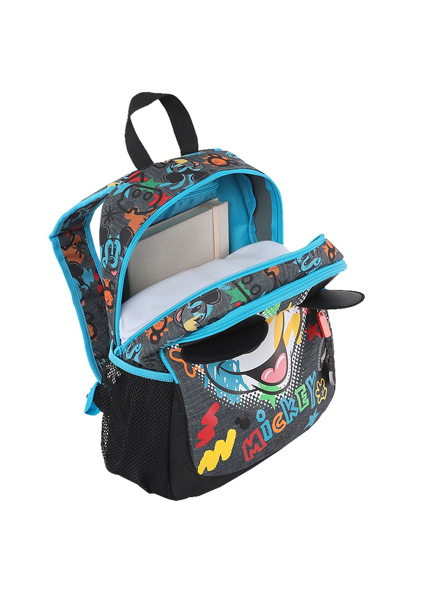 Morral Totto Para Niño Mickey S Gris 2