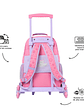 Morral Totto Para Niña 3 Rue Bomper Selfie Cat L Rosado - Miniatura 6