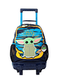 Morral Totto Con Ruedas Niño Bomper Grogu M Azul - Miniatura 1
