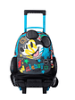 Morral Totto Con Ruedas Niño Bomper Mickey M Gris - Miniatura 1