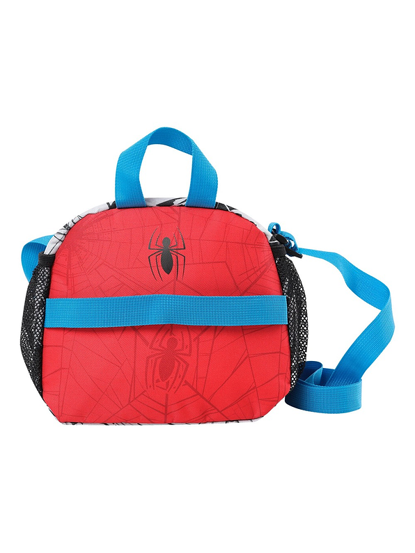 Lonchera Totto Para Niño Spiderman City Blanca 4
