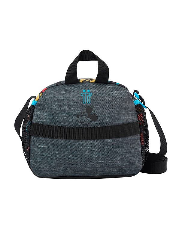 Lonchera Totto Para Niño Mickey Gris 4