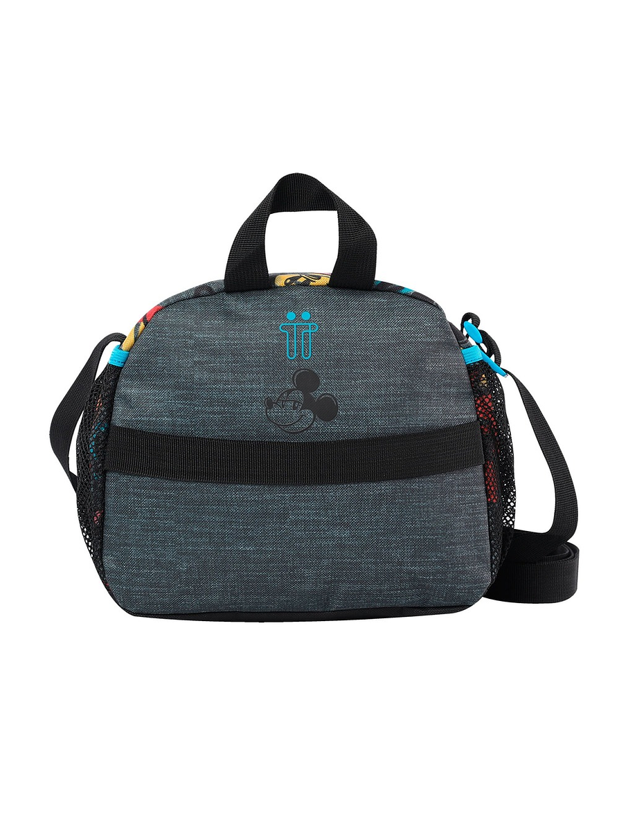 Lonchera Totto Para Niño Mickey Gris 4