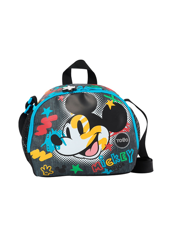 Lonchera Totto Para Niño Mickey Gris 1