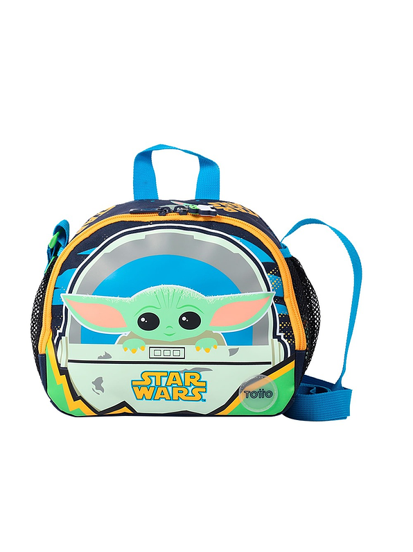 Lonchera Totto Para Niño Grogu Azul 1