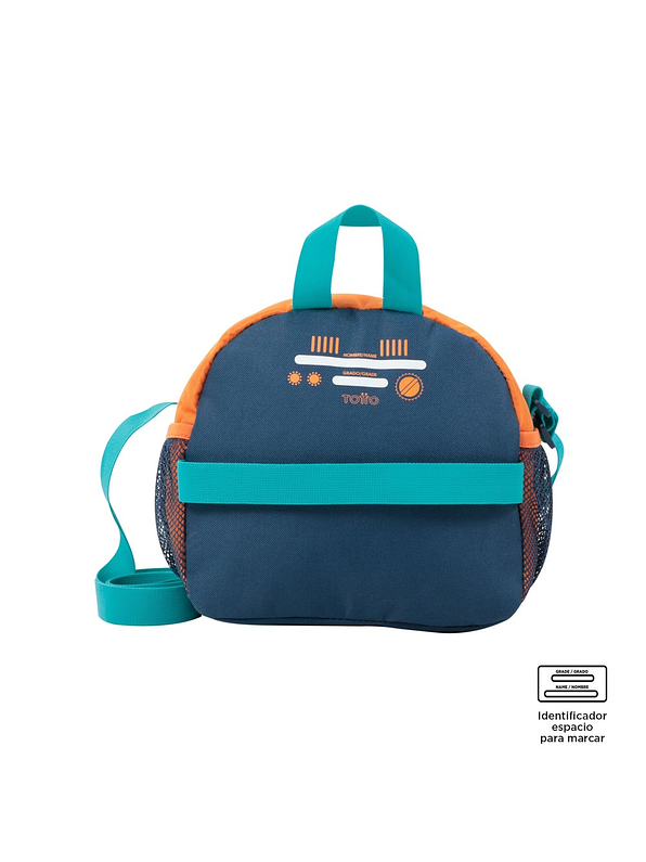 Lonchera Totto Para Niño Cohety Naranja 5