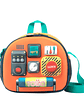 Lonchera Totto Para Niño Cohety Naranja - Miniatura 1