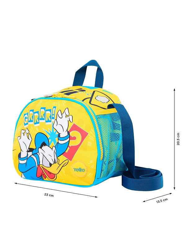Lonchera Totto Para Niño Donald Amarilla 3