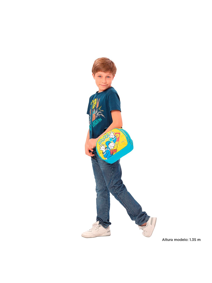 Lonchera Totto Para Niño Donald Amarilla 2