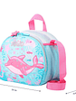 Lonchera Totto Para Niña Pink Ocean Azul - Miniatura 3