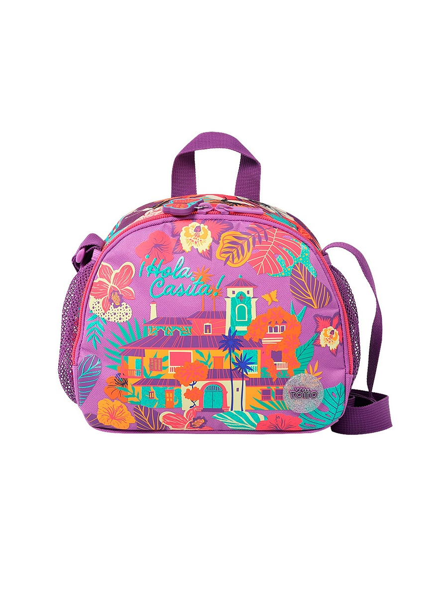 Lonchera Totto Para Niña Encanto Paradise Morada 1