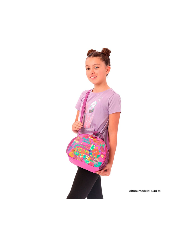 Lonchera Totto Para Niña Encanto Paradise Morada 2