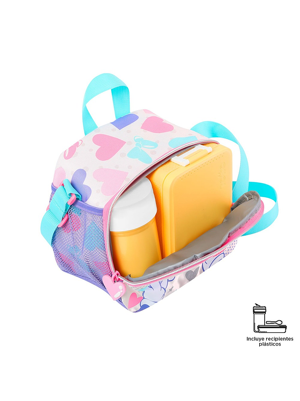 Lonchera Totto Para Niña Lonchera Minnie Blanca 4