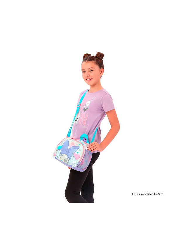 Lonchera Totto Para Niña Lonchera Minnie Blanca 2