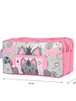 Cartuchera Totto Para Niña Selfie Cat Rosa  - Miniatura 3
