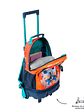 Morral Totto Con Ruedas Niño Bomper Cohety Netic M Naranja - Miniatura 4