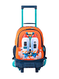 Morral Totto Con Ruedas Niño Bomper Cohety Netic M Naranja - Miniatura 1