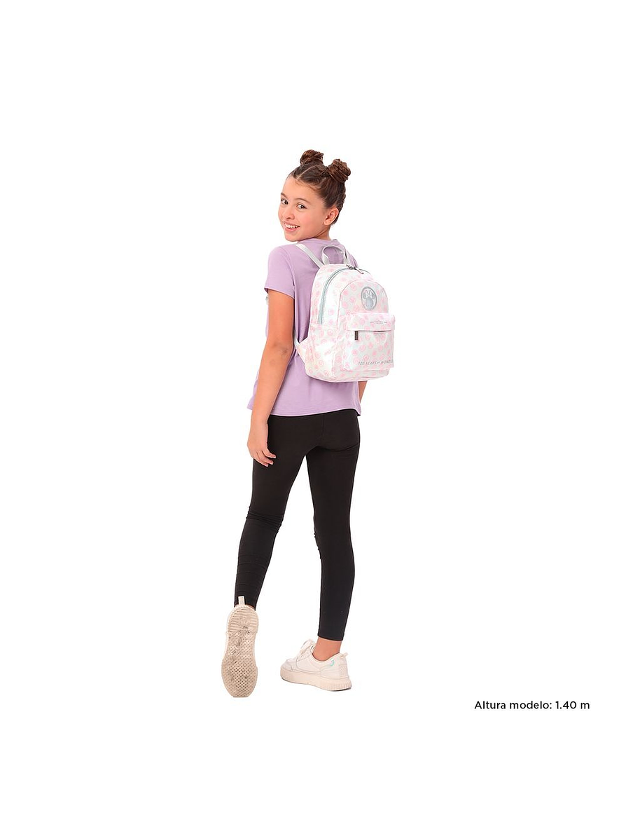 Morral Totto Disney 100 Amigos XS Iridiscente  3