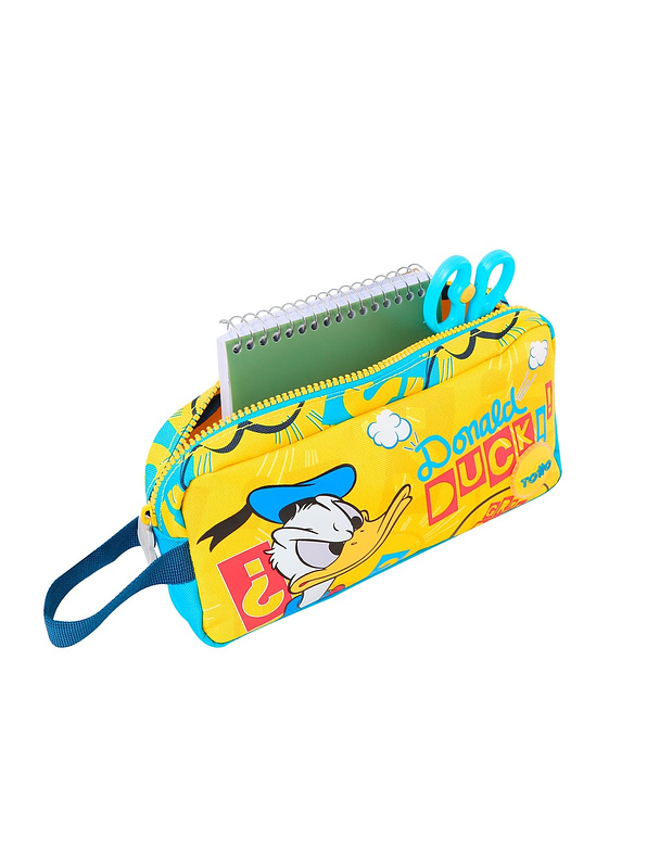 Cartuchera Totto Para Niño Donald Amarillo 2