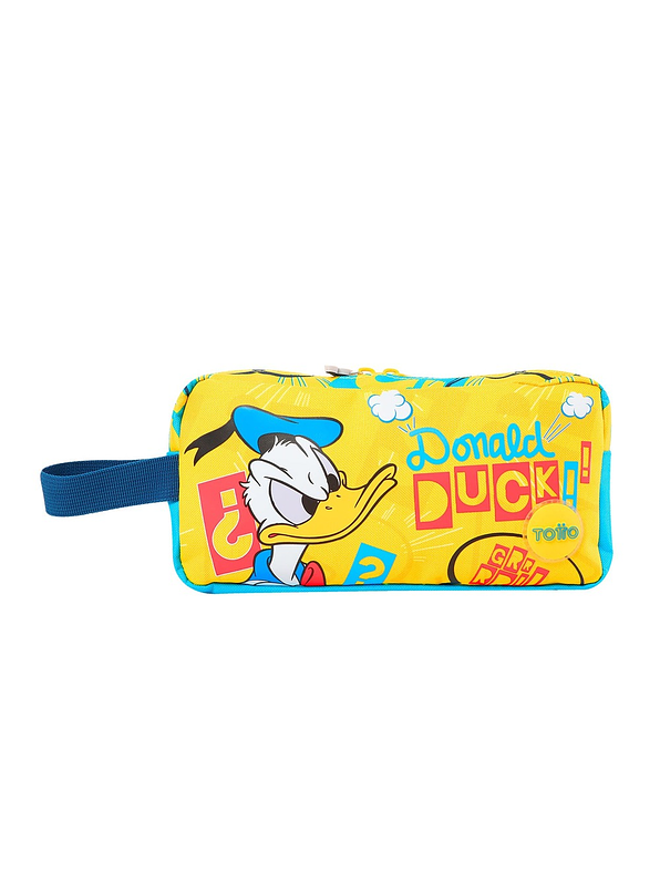Cartuchera Totto Para Niño Donald Amarillo 1