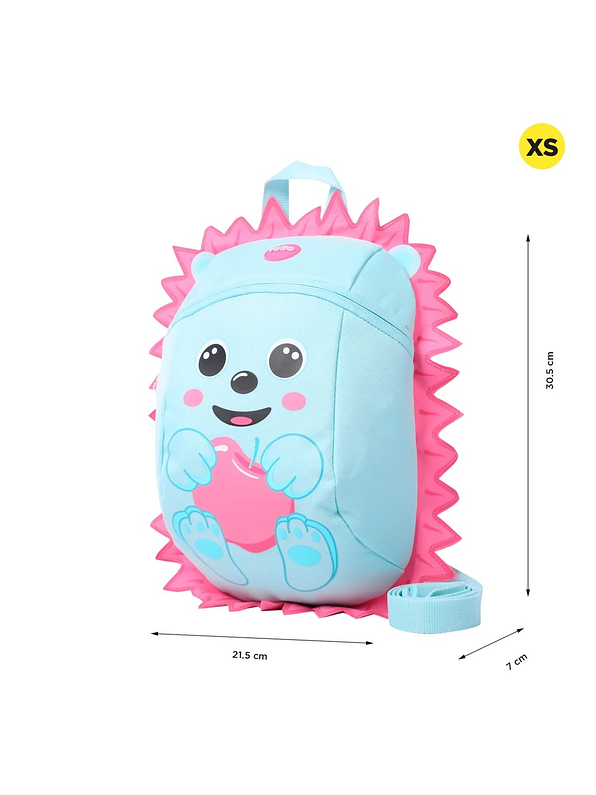 Morral Totto Para Niña Cornejo Azul/Rosa 3