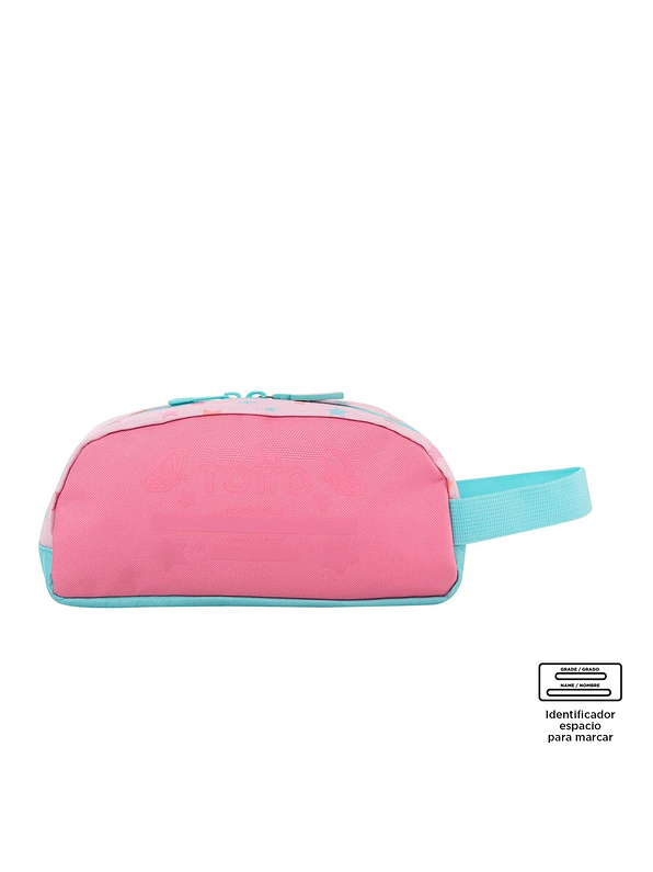 Cartuchera Totto Para Niña Dancing Rabbit Rosa  4