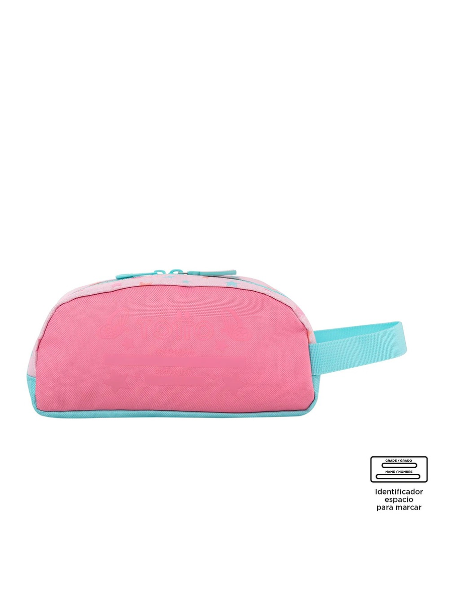 Cartuchera Totto Para Niña Dancing Rabbit Rosa  4