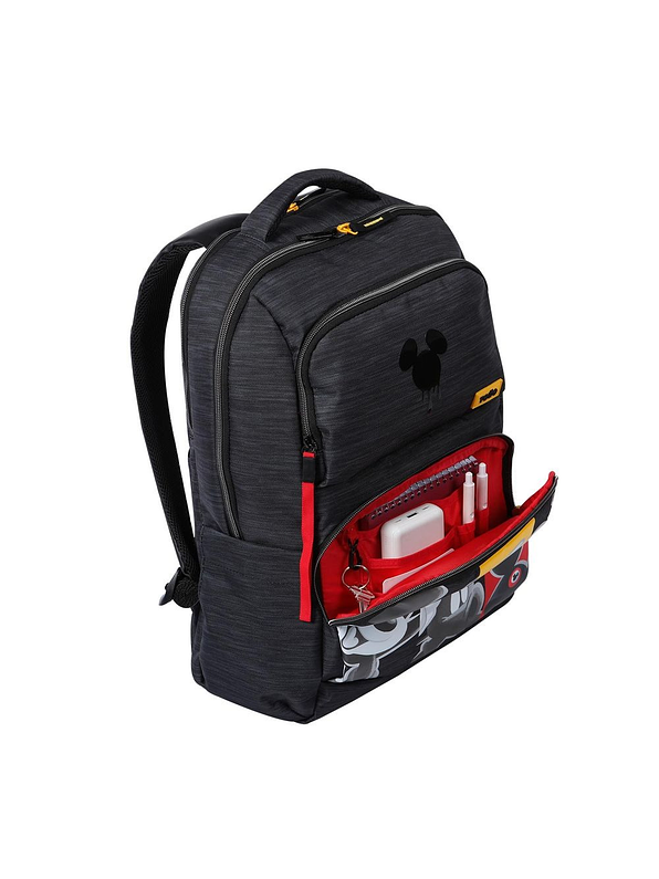 Morral Totto Mickey Cm Charcoal Mix  2