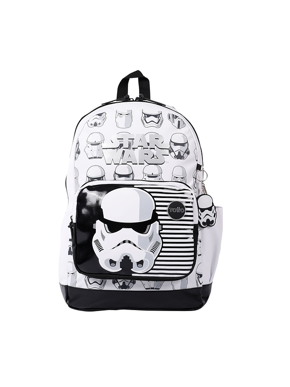 Morral Totto Para Niño Star Wars Stormtrooper Blanco 1
