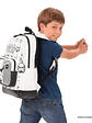 Morral Totto Para Niño Star Wars Stormtrooper Blanco - Miniatura 3
